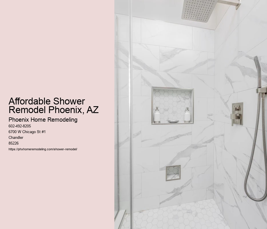 Affordable Shower Remodel Phoenix, AZ