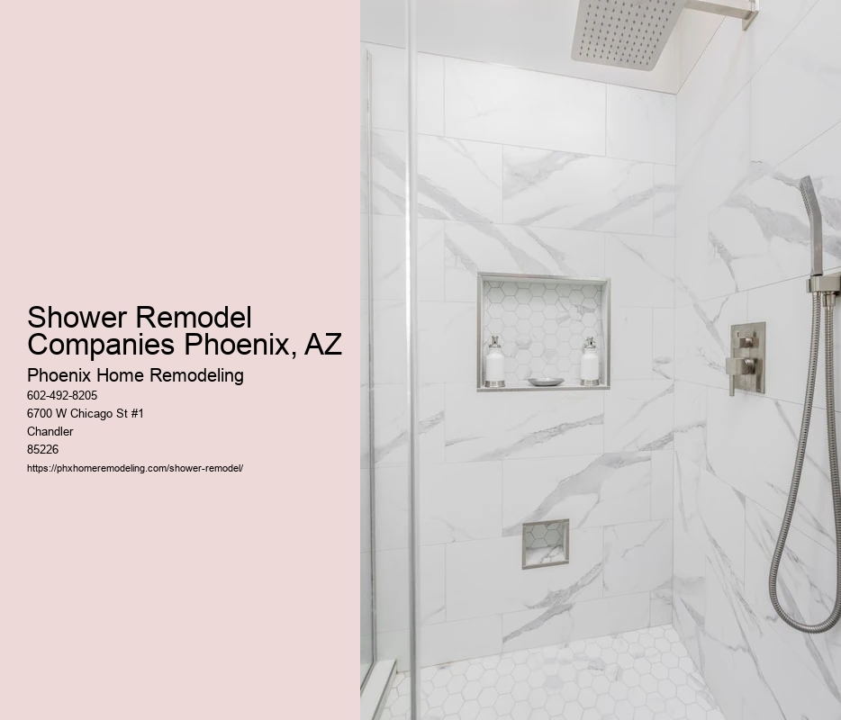 Shower Remodel Companies Phoenix, AZ