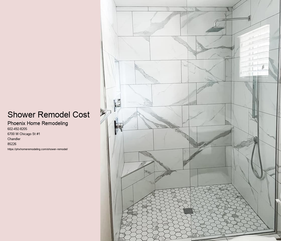 Shower Remodel Cost